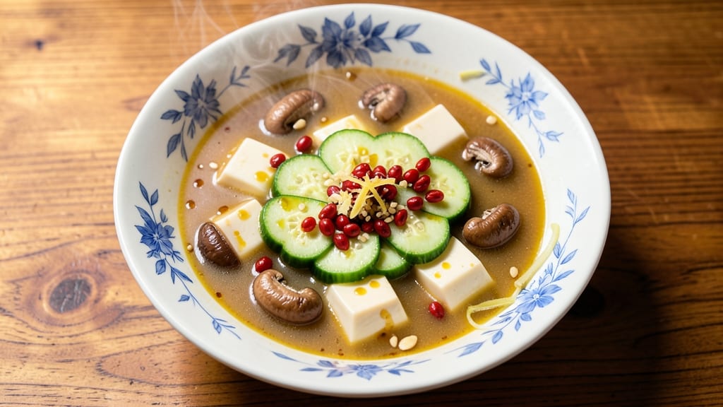 Bitter Melon Soup Chinese Recipe: Umami-Bright Broth with Silky Tofu Ribbons