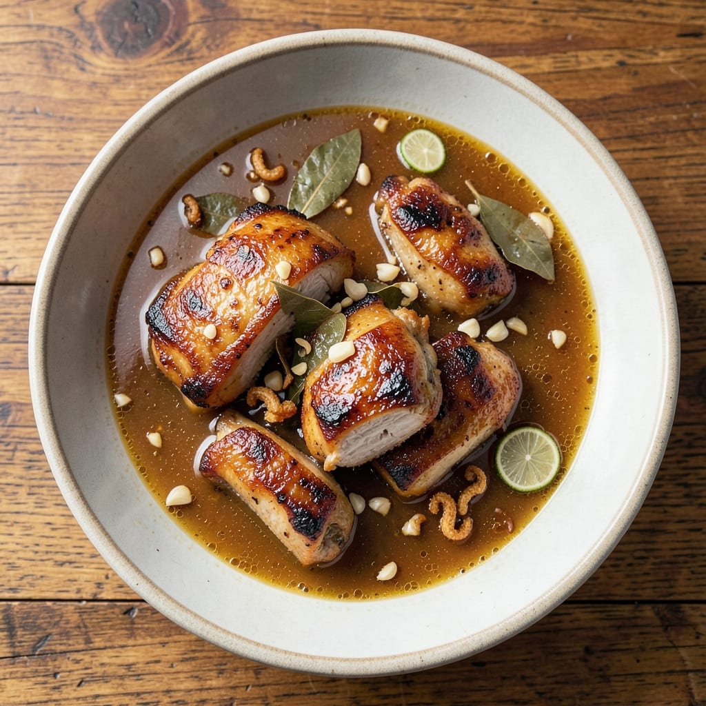 Adobo Soup Recipe: Filipino-Inspired Savory Comfort with Soy-Braised Chicken