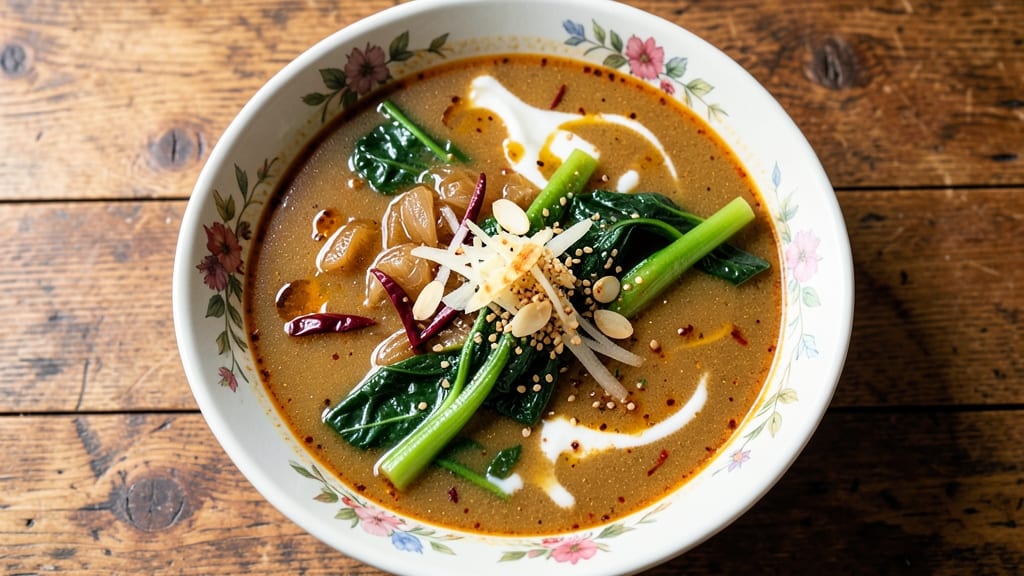Bok Choy Soup Indian Recipe: Turmeric-Ginger Spice Bomb in 30 Minutes