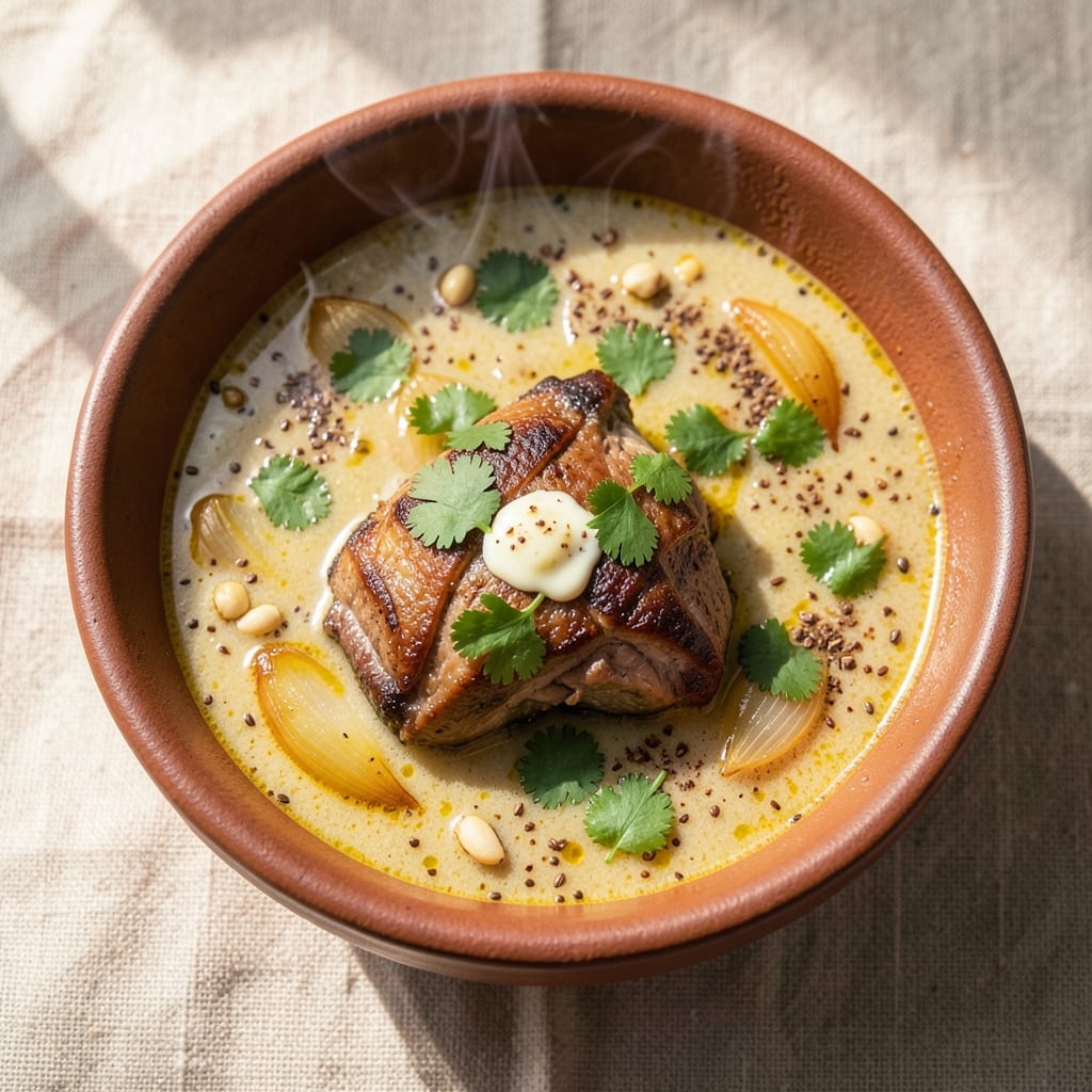 Afghan Soup Recipe: Slow-Simmered Lamb and Spinach Richness
