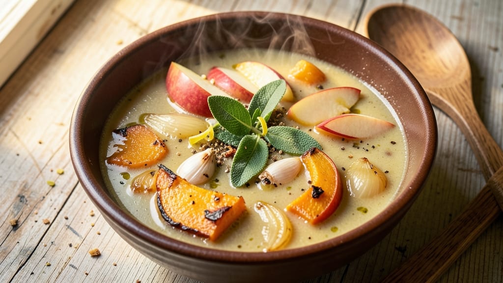 Betty Crocker's Autumn Soup Recipe: Toasted Sage and Squash Swirl Magic