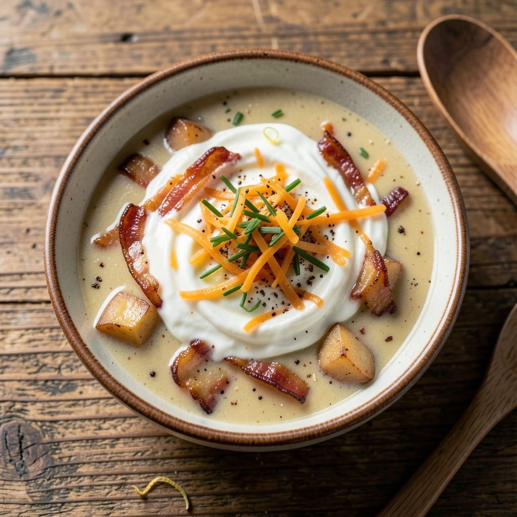 54th Street Baked Potato Soup Recipe: Cheesy Crust Magic Without the Oven