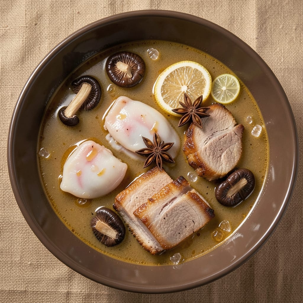 Abalone Pork Soup Recipe: Silken Abalone and Charred Pork Luxe