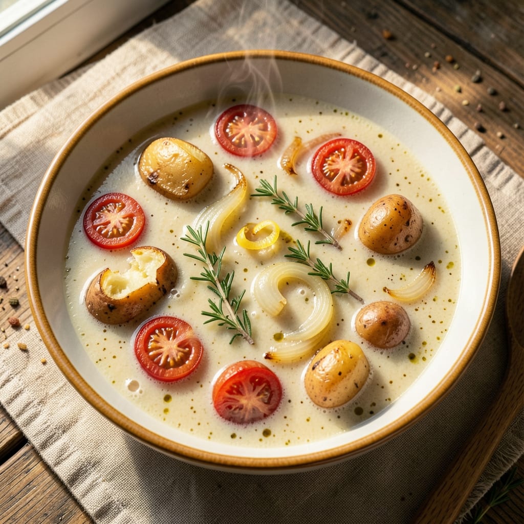 12 Tomatoes Potato Soup Recipe: Rustic Garden Freshness in One Pot