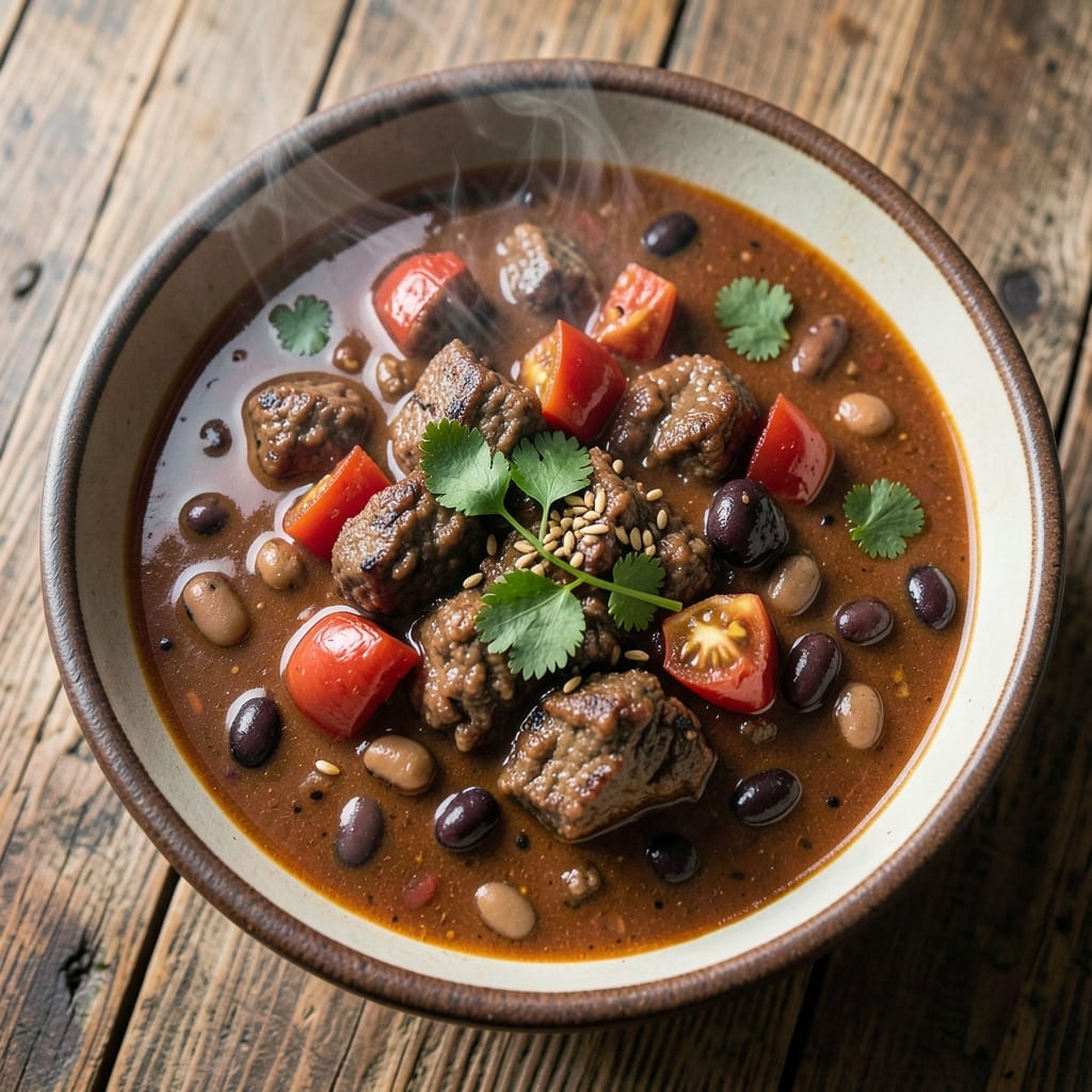 10 Can Soup Recipe with Ground Beef: Spiced Tomato and Beef Simmer for Crowd-Pleasing Depth