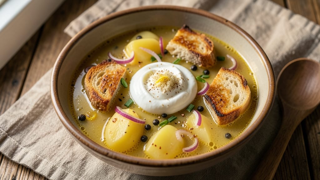 Atlanta Bread Potato Soup Recipe: Smoky Cumin and Gruyère Crunch Harmony