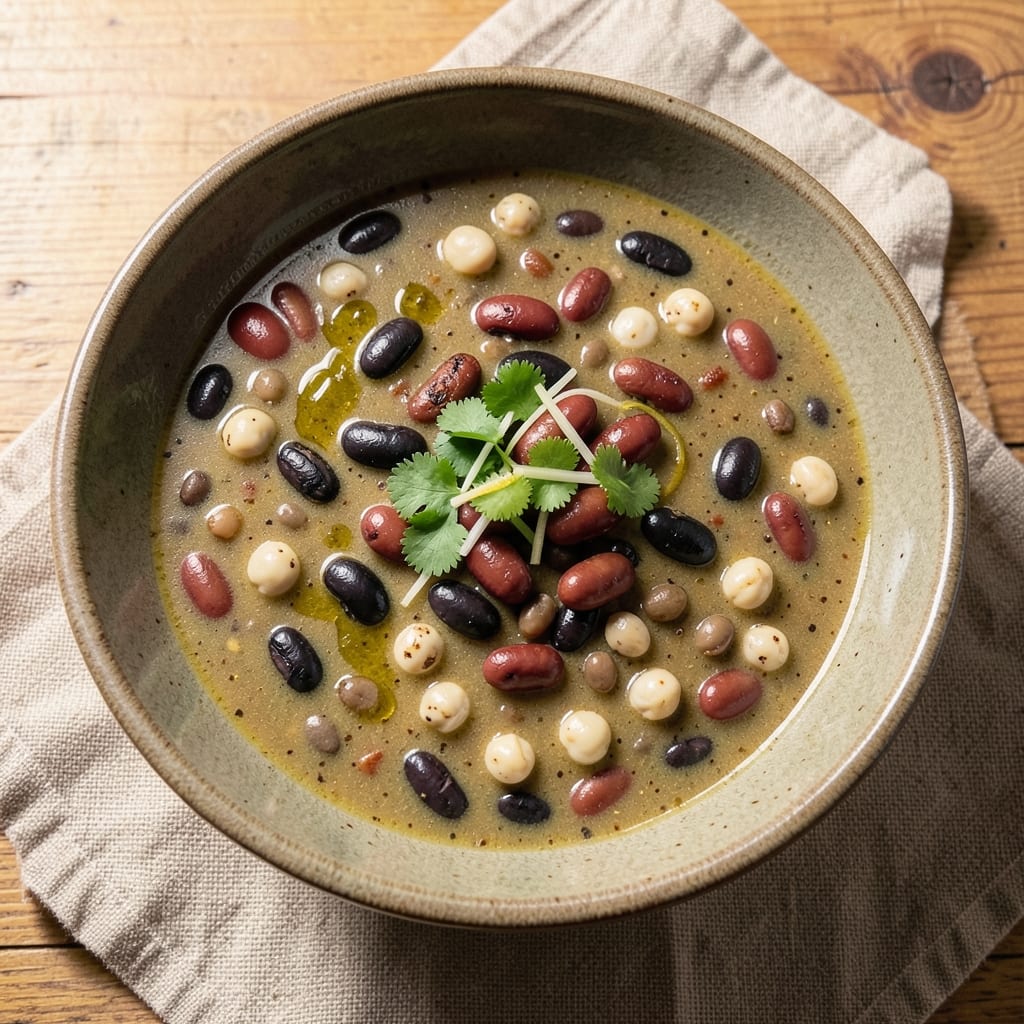 15 Bean Soup Slow Cooker Recipe: Vegetarian Pantry Powerhouse in One Pot