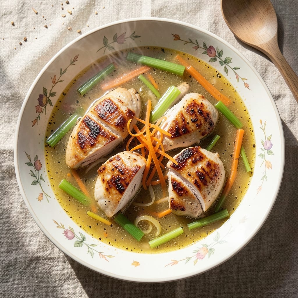 Alkaline Chicken Soup Recipe: Gut-Healing Turmeric-Ginger Elixir