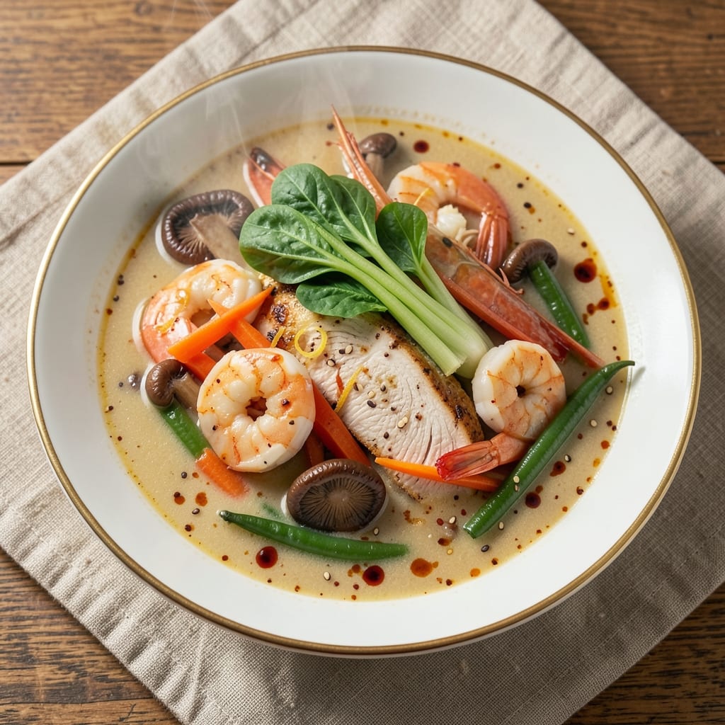 Eight Treasure Soup Recipe: Cantonese-Inspired Umami Harmony