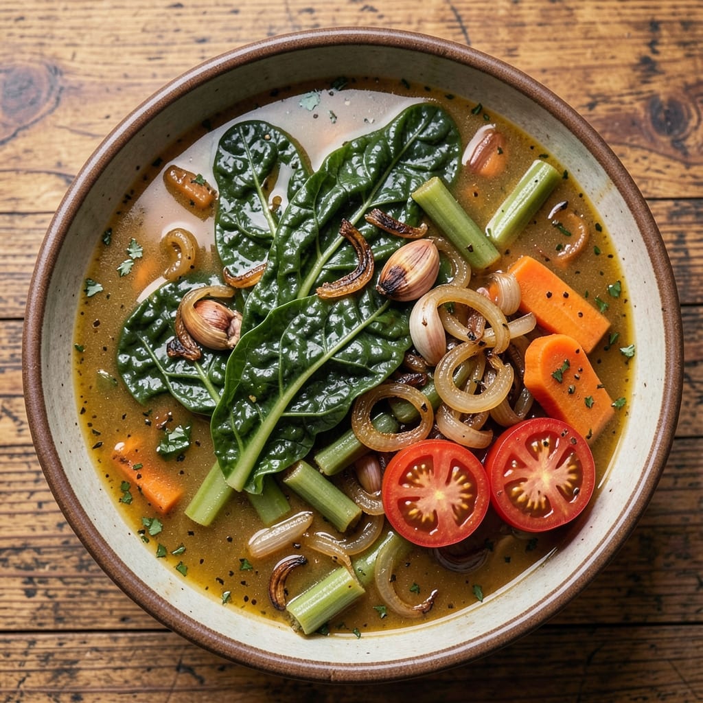African American Vegetable Soup Recipe: Soul-Warming Stew with Collard Greens and Okra