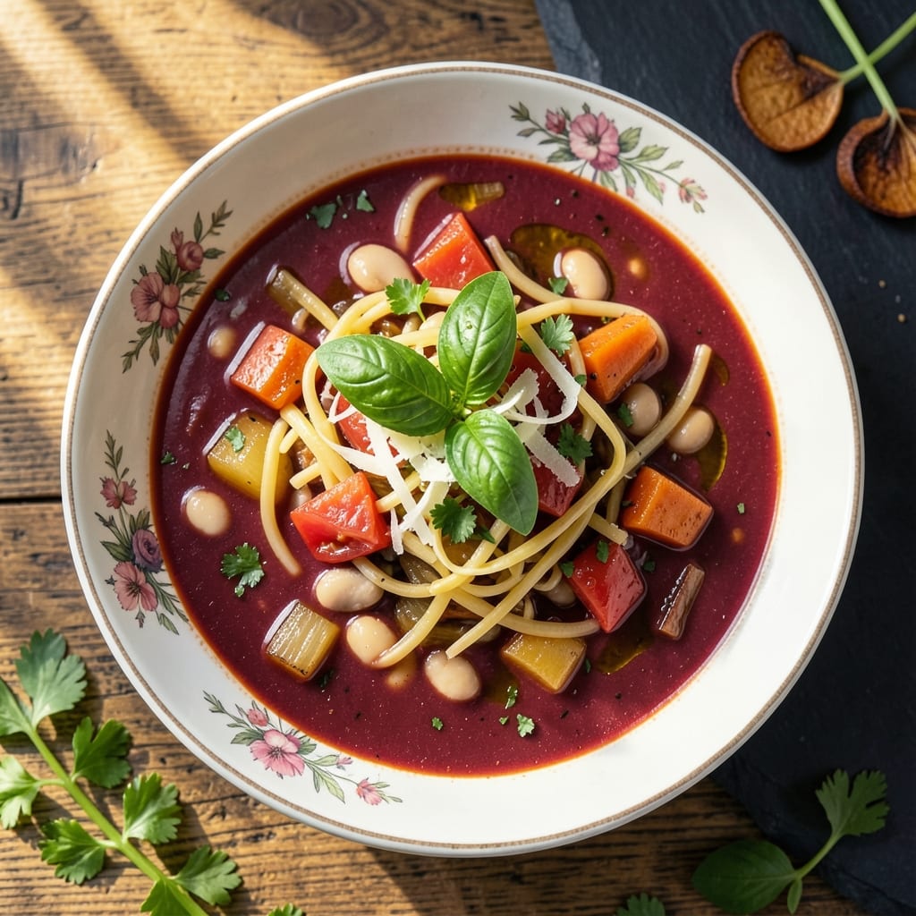 5 Star Minestrone Soup Recipe: Creamy-Vegetable Symphony with Al Dente Pasta