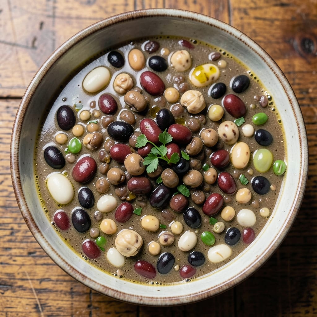 14 Bean Soup Recipe Vegetarian: Smoky Lentil and Tomato Harmony