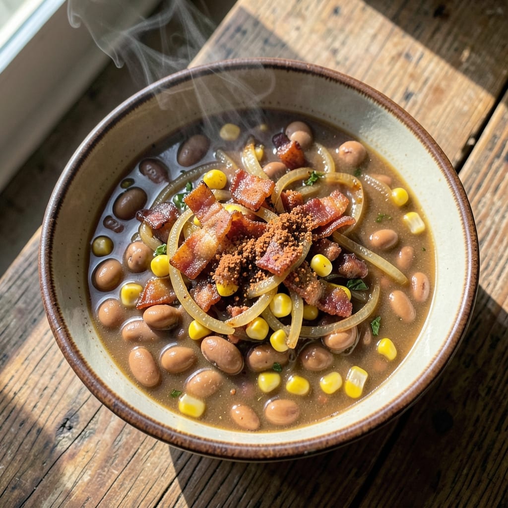 Alabama Jacks Lima Bean Soup Recipe: Smoky Ham and Corn Flavor Fusion