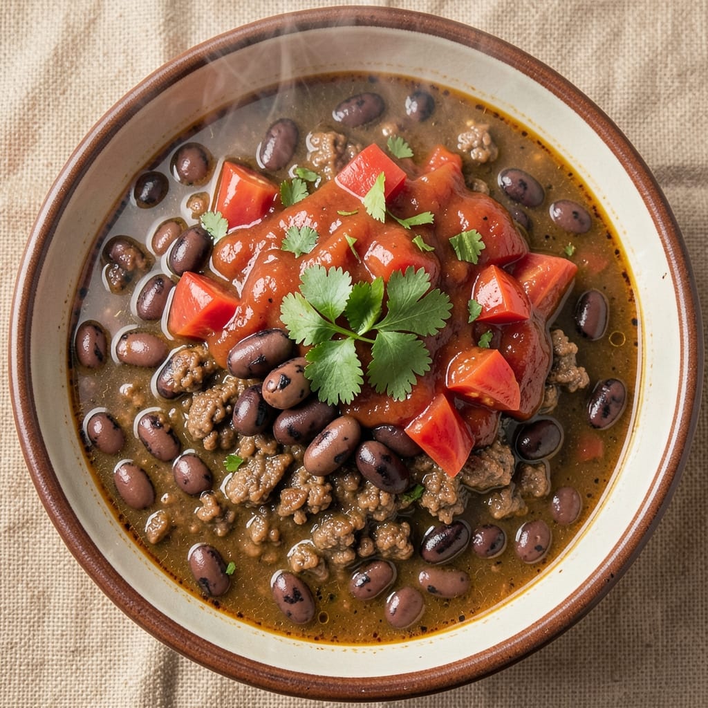 10-Can Taco Soup Recipe: One-Pot Fiesta with Crunchy Toppings
