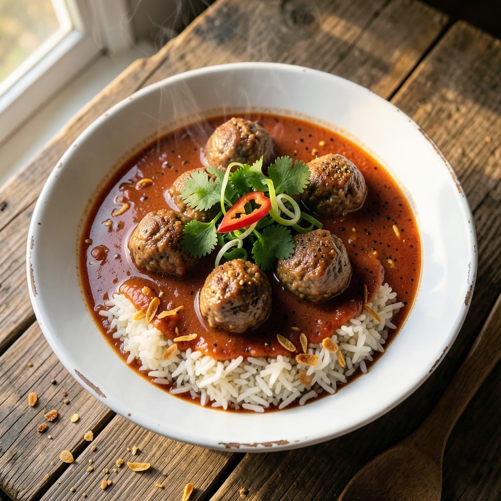 Albondigas Soup Recipe with Rice: Spiced Meatballs and Aromatic Broth