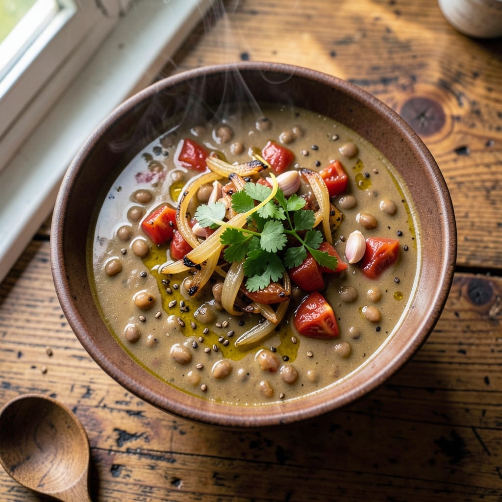5 Star Lentil Soup Recipe: Umami-Rich Broth With Toasted Spice Crunch