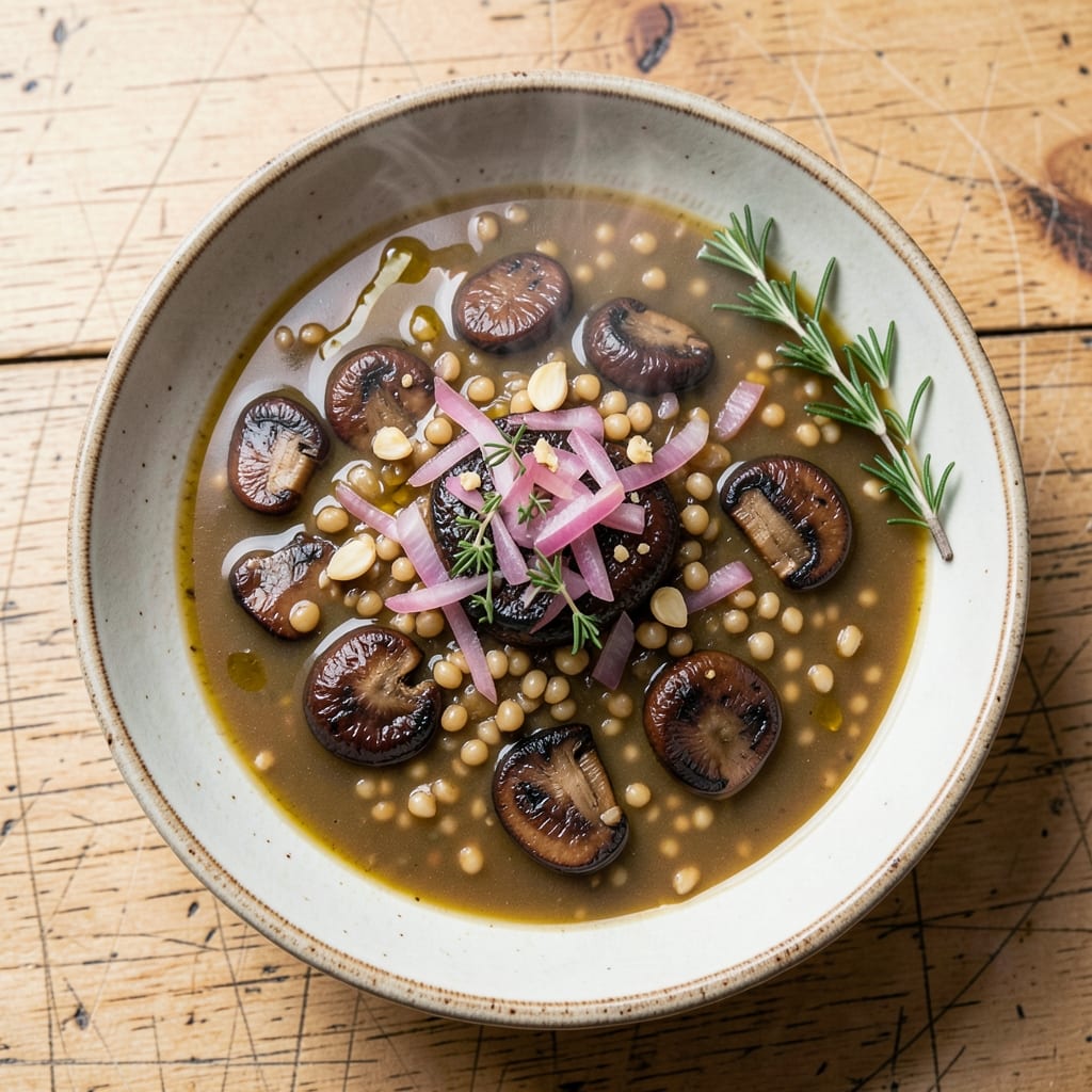 2nd Ave Deli Mushroom Barley Soup Recipe: Umami-Rich Broth with Toasted Barley Crunch