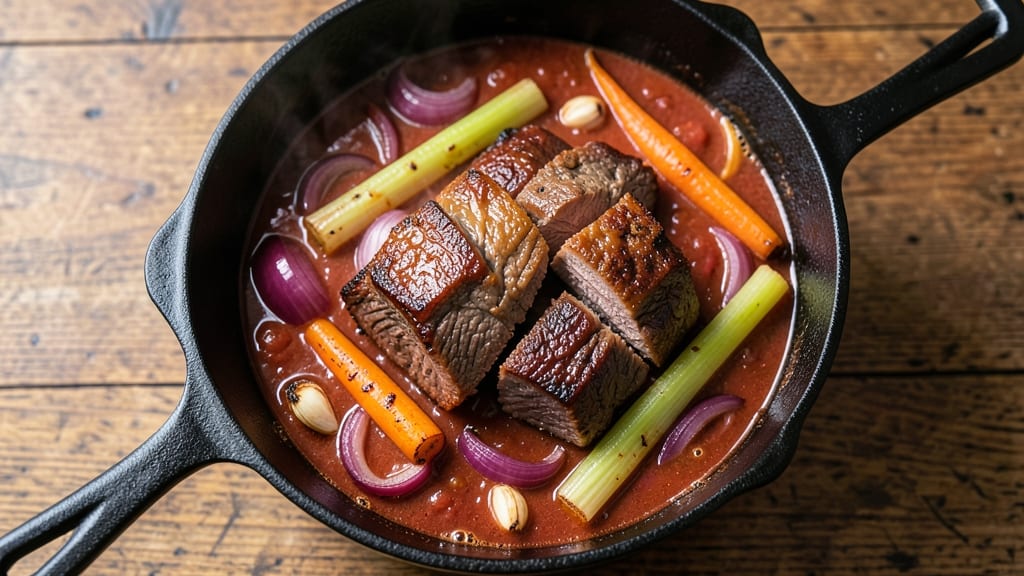 Army Stew Soup Base Recipe: Deep Umami Broth With Hearty Beef Chunks