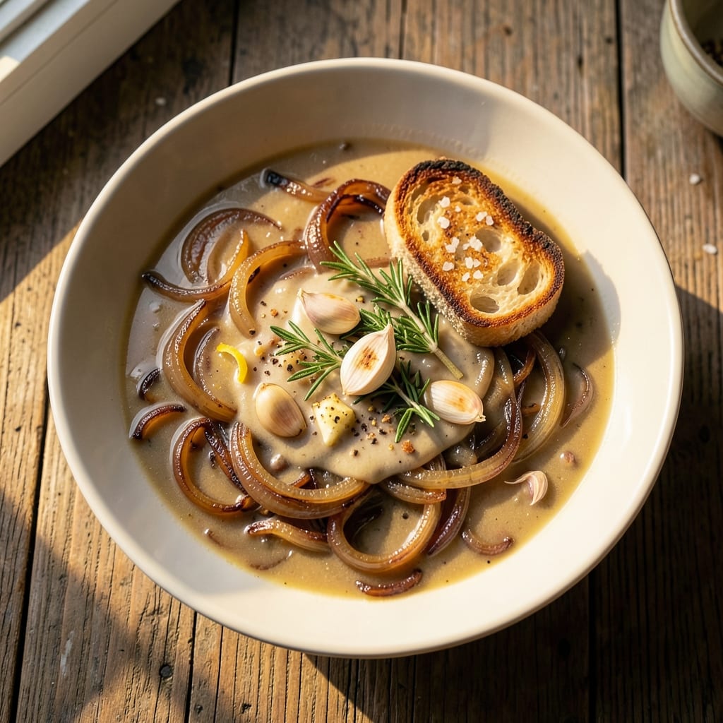 7 Onion Soup Recipe: Crispy Top, Melty Cheese, One-Pan Magic