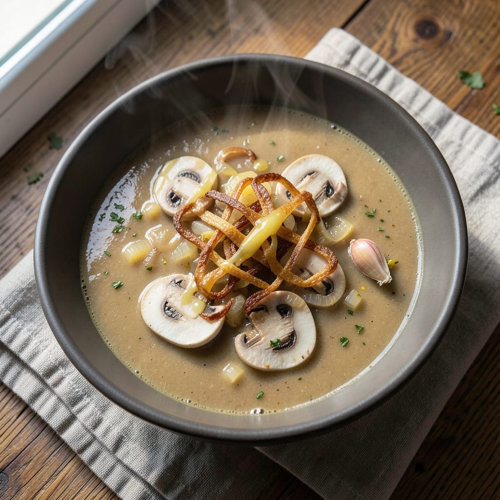 Alton Brown's Mushroom Soup Recipe: Earthy Umami Depth With Perfect Creaminess