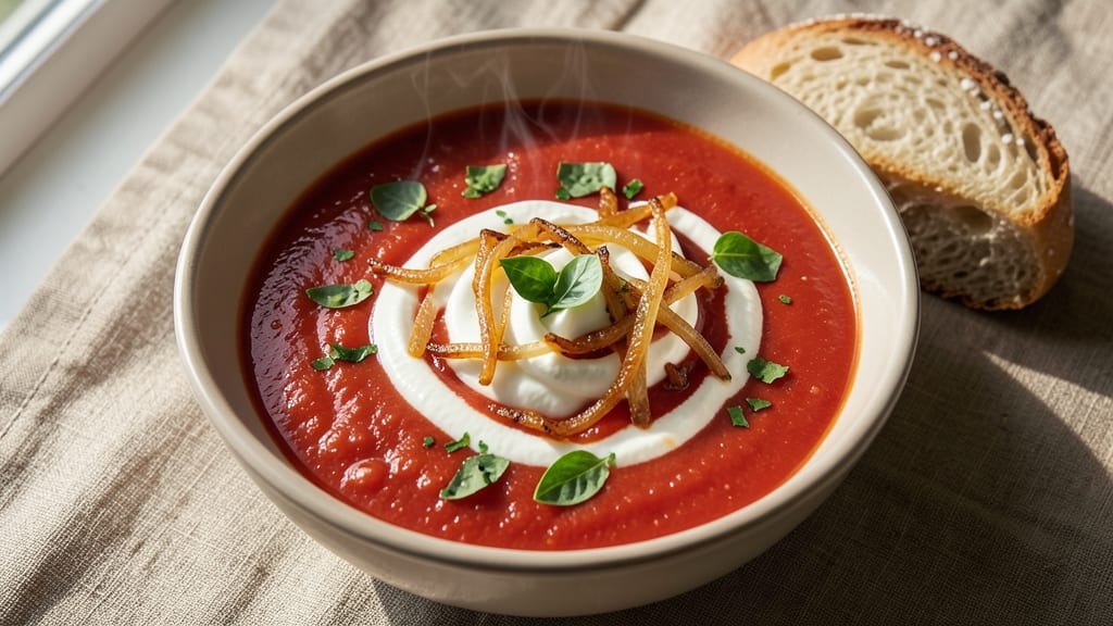 Atlanta Bread Company Tomato Soup Recipe: Creamy, Crispy-Topped Comfort in One Pot