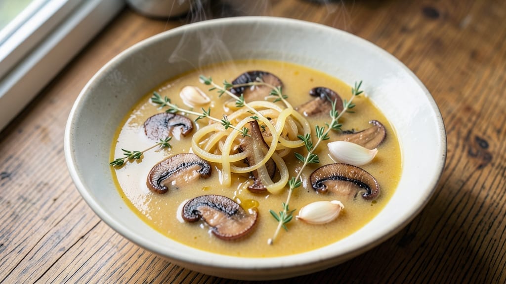 Beech Mushroom Soup Recipe: Earthy Depth With Creamy Umami Richness