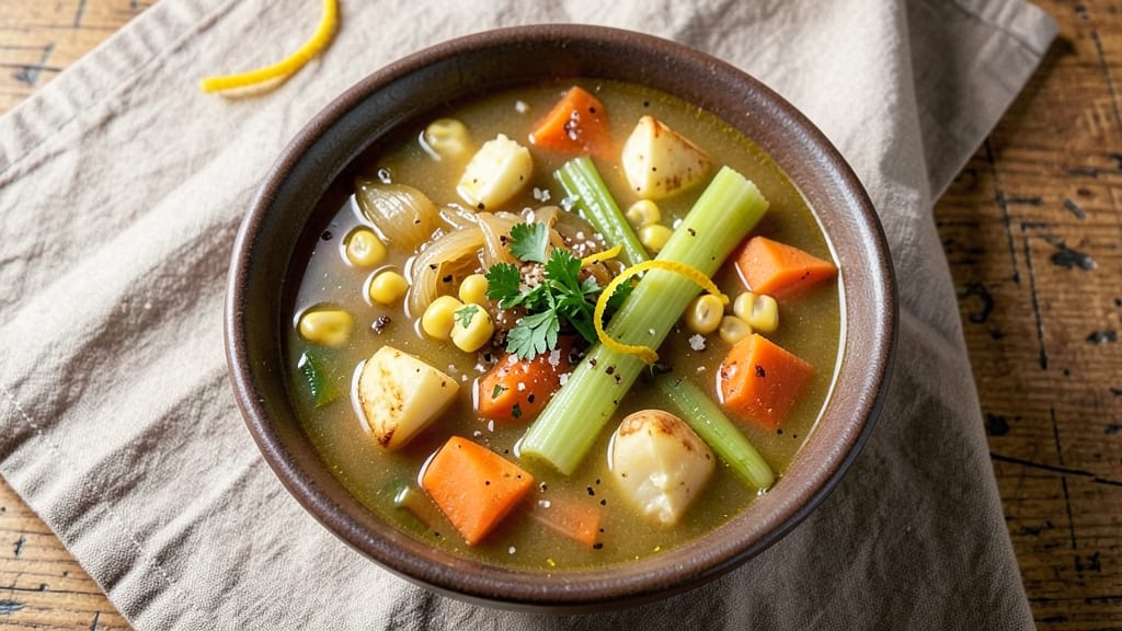 Amy's Chunky Vegetable Soup Recipe: Hearty Crunch and Herb-Infused Depth