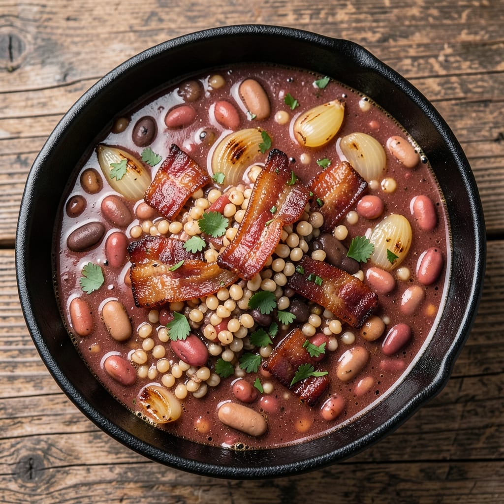 15 Bean Soup Recipe Southern Style: Slow-Simmered Smoky Depth With Toasted Barley Crunch