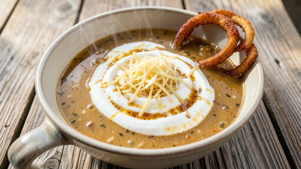 Biergarten Beer Cheese Soup Recipe: Malted Depth and Gruyère Swirls