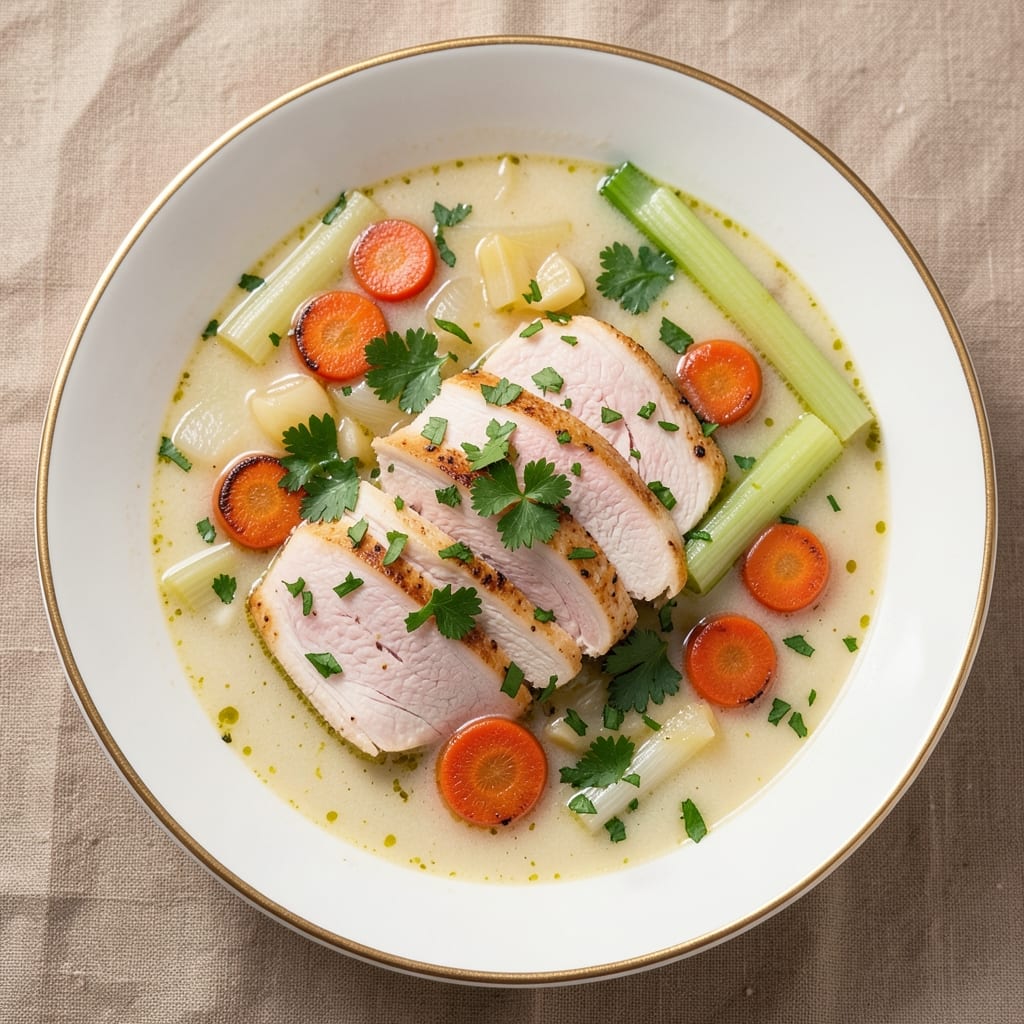 5-Star Chicken Vegetable Soup Recipe: Light Yet Luxurious Every Spoonful