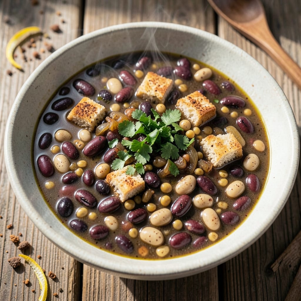 32 Bean Soup Recipe: Layered Texture, 32 Beans, One-Pot Magic
