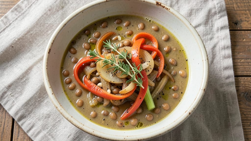 Barefoot Contessa's Lentil Soup Recipe: Herb-Infused Depth With Celery Crown Crunch