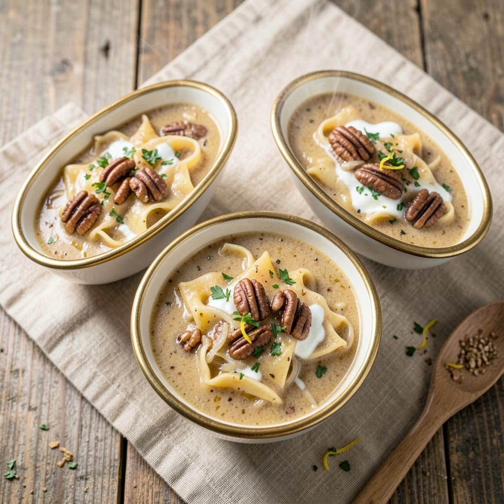 3 Pieces of Pecan Lasagna Soup Recipe: Nutty-Spiced Comfort in One Pot