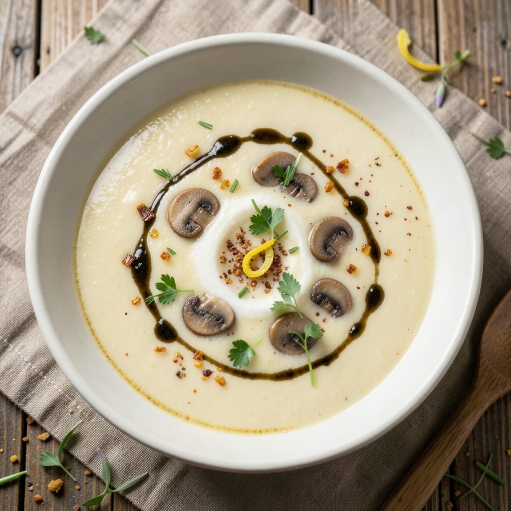 Alton Brown's Cream of Mushroom Soup Recipe: Velvety Mushroom Silk With Perfect Thickness