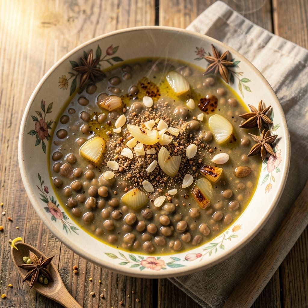 3 Lentil Soup Recipe: Earthy Umami Depth from Toasted Spices