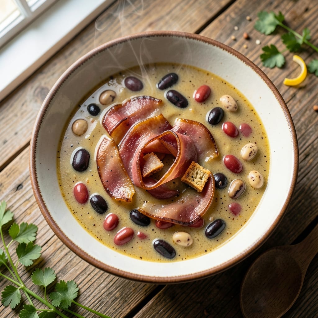 5 Bean and Ham Soup Recipe: One-Pot Pantry Meal with Smoky Depth