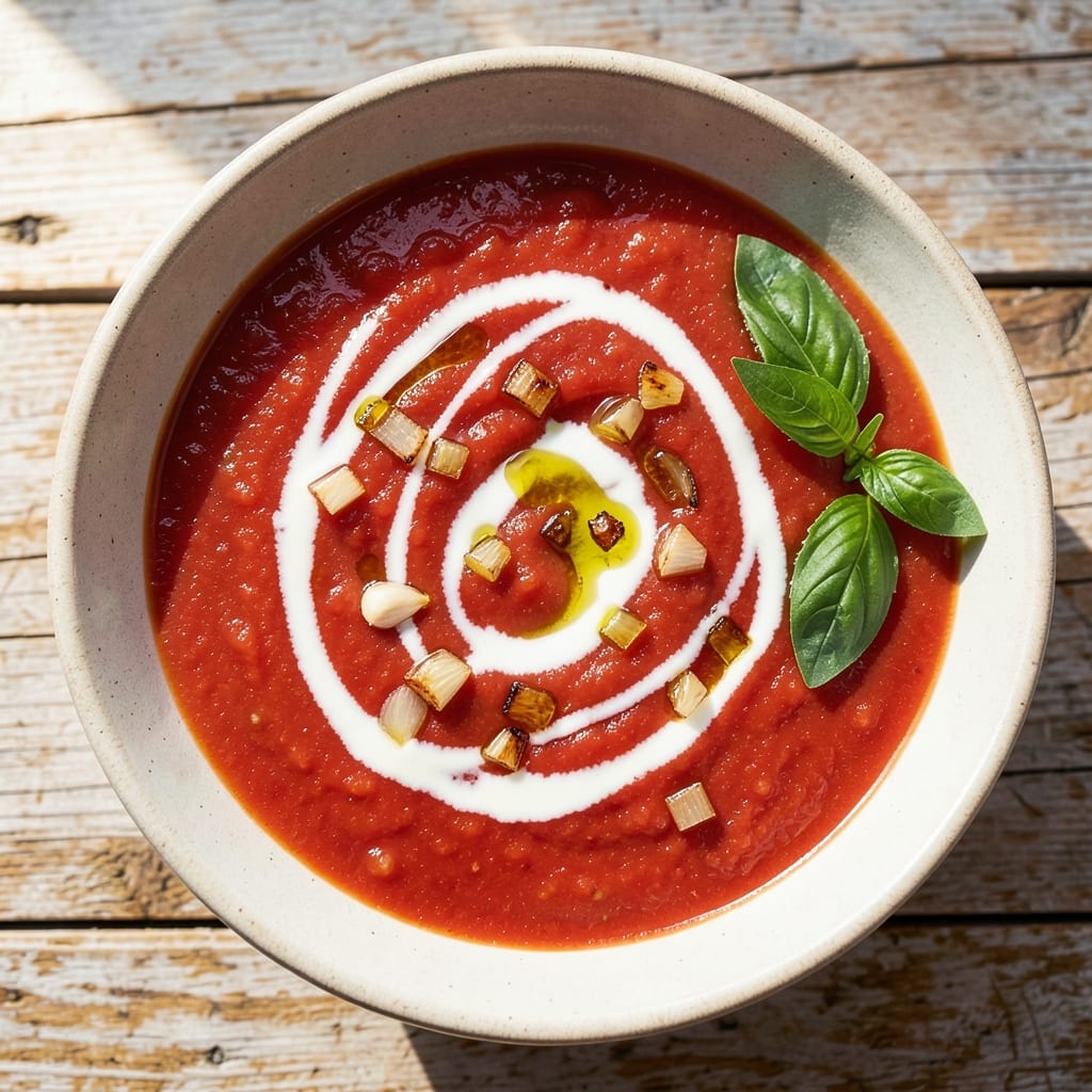 5-Ingredient Tomato Soup Recipe: Pantry-to-Bowl Velvety Richness in 20 Minutes