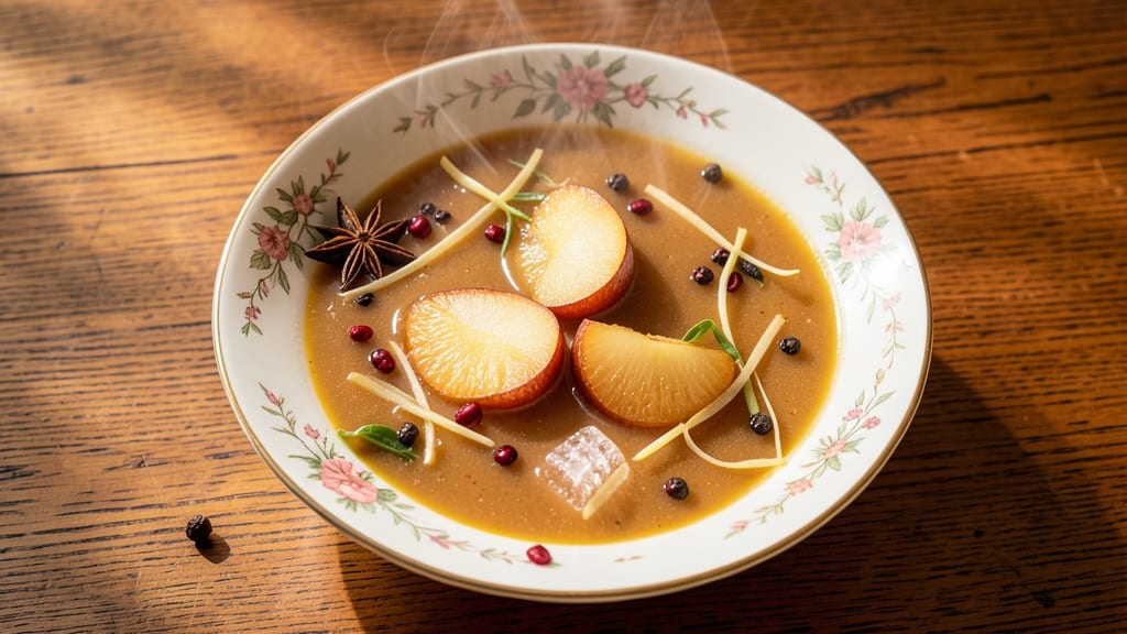 Chinese Apple Soup Recipe: Spiced Cinnamon-Sugar Crunch in Every Spoonful