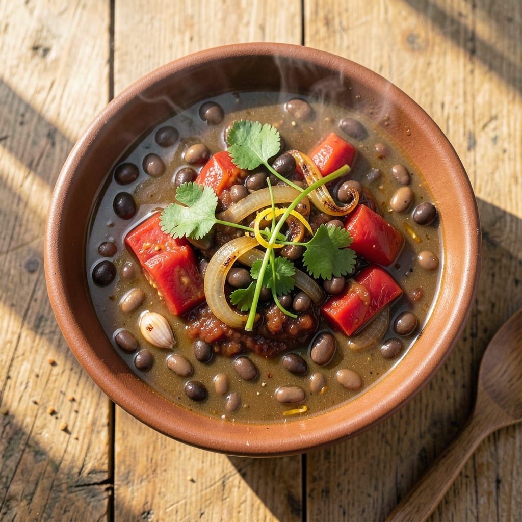 African Bean Soup Recipe: Smoky Tomato and Spice-Simmered Comfort