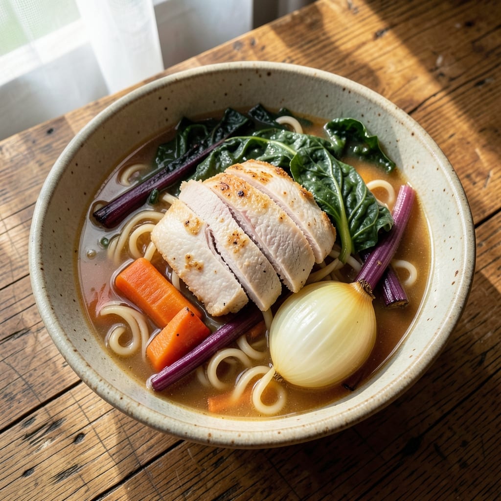 African American Chicken Noodle Soup Recipe: Soul-Warming Herbs and Crispy Noodle Bites