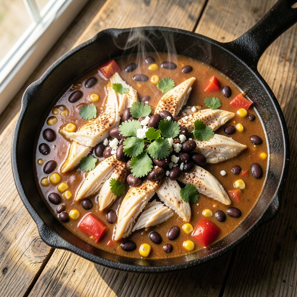 7 Can Taco Soup Recipe with Canned Chicken: Layered Spice and Shredded Tortilla Crunch