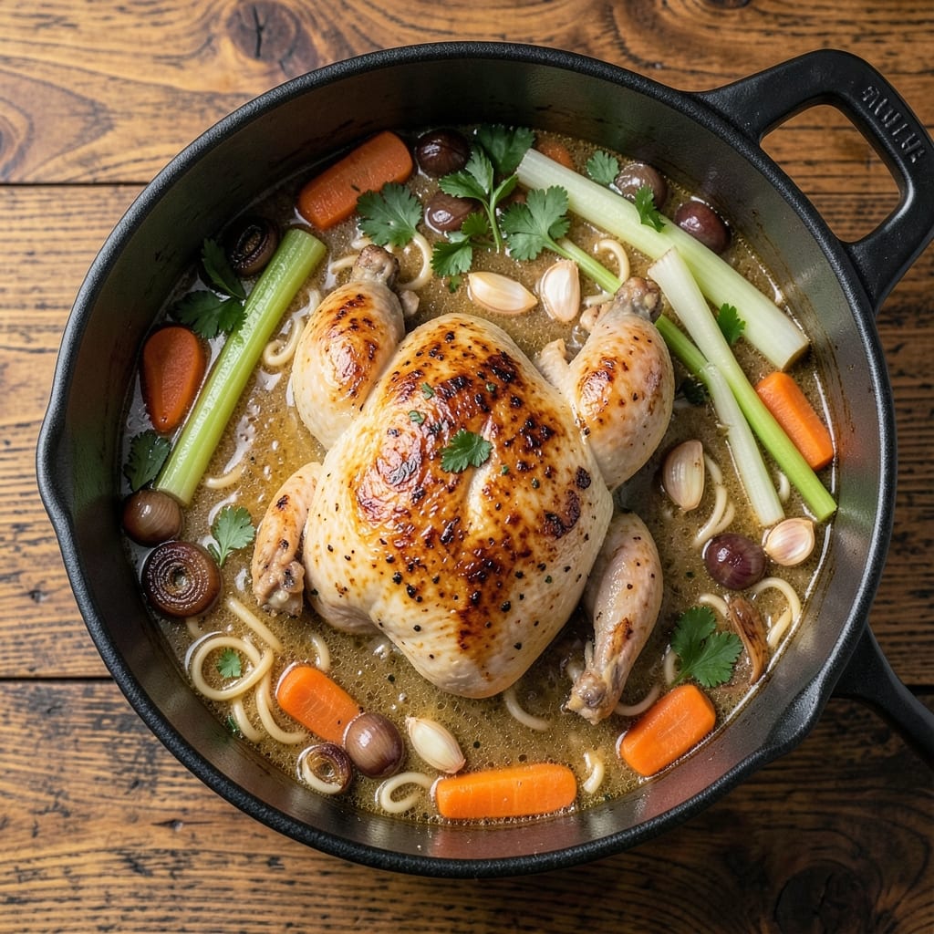 5-Gallon Chicken Noodle Soup Recipe: Pantry-to-Pot Healing in One Batch