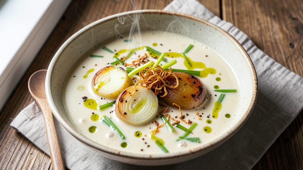 Best Ever Fennel Soup Recipe: Earthy Anise Brightness With Crispy Celery Crowns