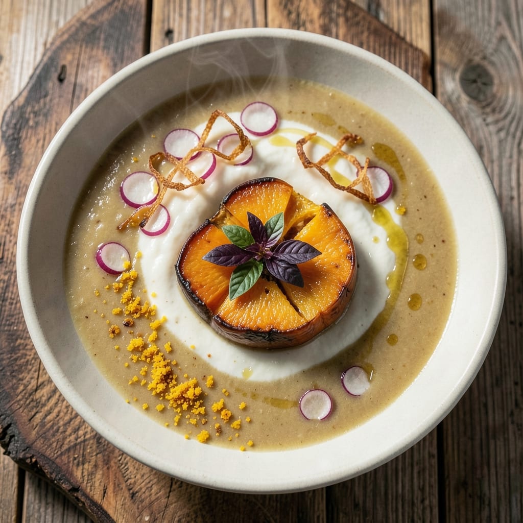 Acorn Squash Soup Recipe with Coconut Milk: Toasted Spice and Creamy Velvety Fusion