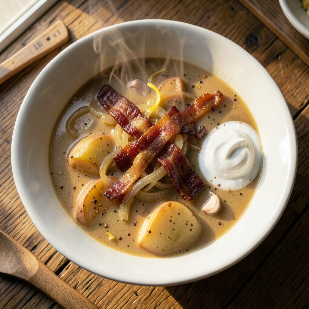 54th Street Potato Soup Copycat Recipe: Chef's Secret Creamy Texture