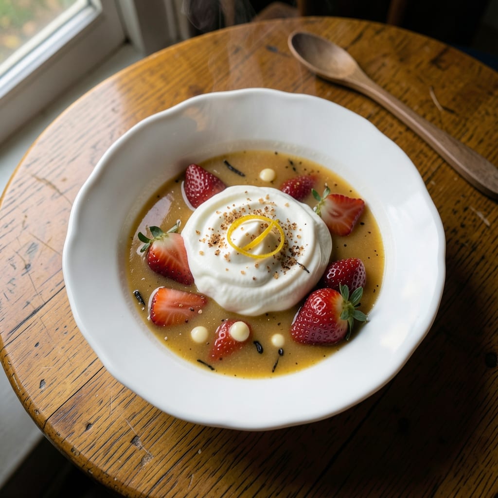 1900 Park Fare Strawberry Soup Recipe: Bright Summer Sips With Vanilla Bean Twist