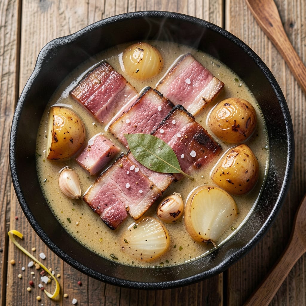 2 X 4 Soup Recipe: Slow-Simmered Ham and Potato Richness