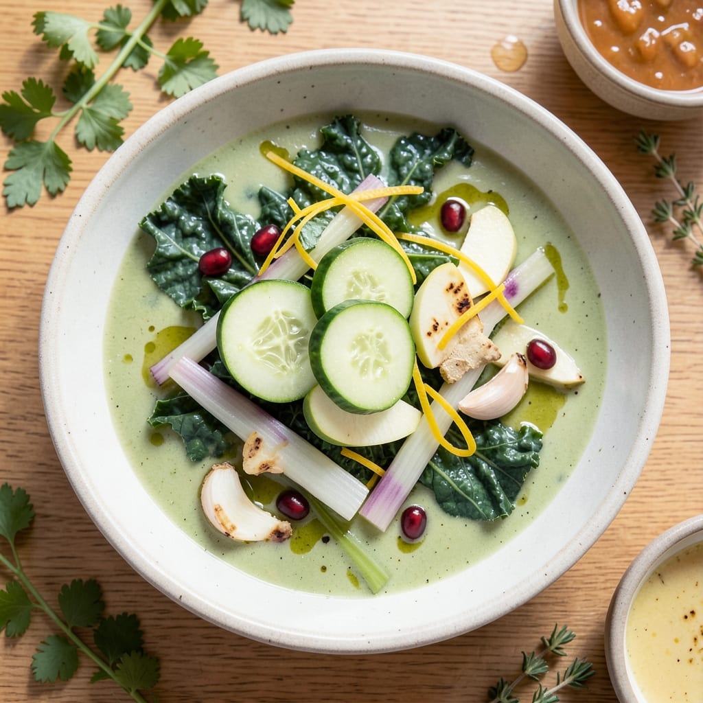 Alkaline Vegetable Soup Recipe: Gut-Friendly Green Elixir for Digestion