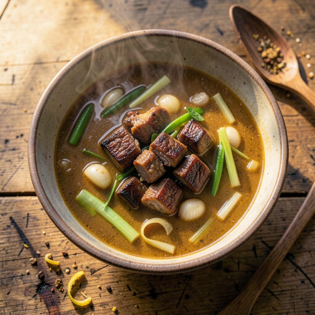 Alligator Soup Recipe: Swamp-Inspired Richness with Crispy Bites