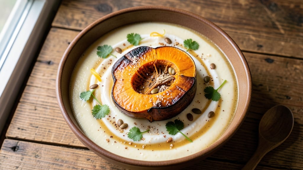 Baked Whole Pumpkin Soup Recipe: Roasted Depth Meets Velvety Silken Smoothness